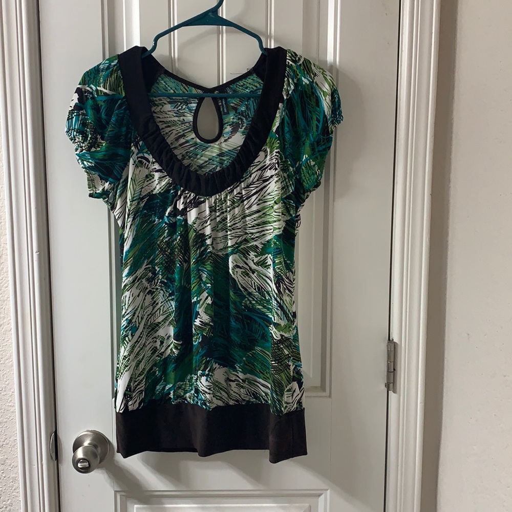 Multi colored blouse